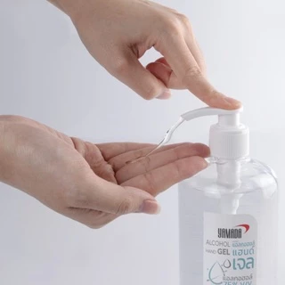 เจลแอลกอฮอล์เข้มข้น 75% สำหรับล้างมืออ่อนโยนต่อผิว ไร้สีไร้กลิ่น ไม่เหนียวเนอะหนะ YAMADA
