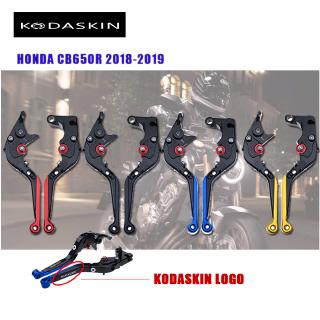 KODASKIN พับยืดเบรคคลัชมือจับก้านโยกสำหรับฮอนด้า CBR650R CB650R 2018-2019