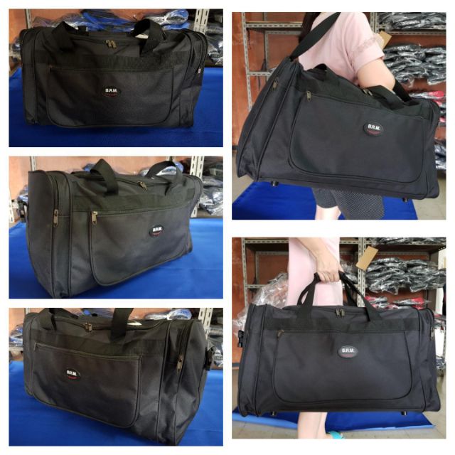 กระเป๋าเดินทาง ใส่เสื้อผ้า พับเก็บได้ มีสะพาย [ BRM 9501 ] ถูกที่สุดผ้าหนา กันนำ้ ทนทาน ซิปใหญ่