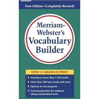 หนังสือภาษาอังกฤษ Merriam Websters Vocabulary Builder, Newest Edition พร้อมส่ง