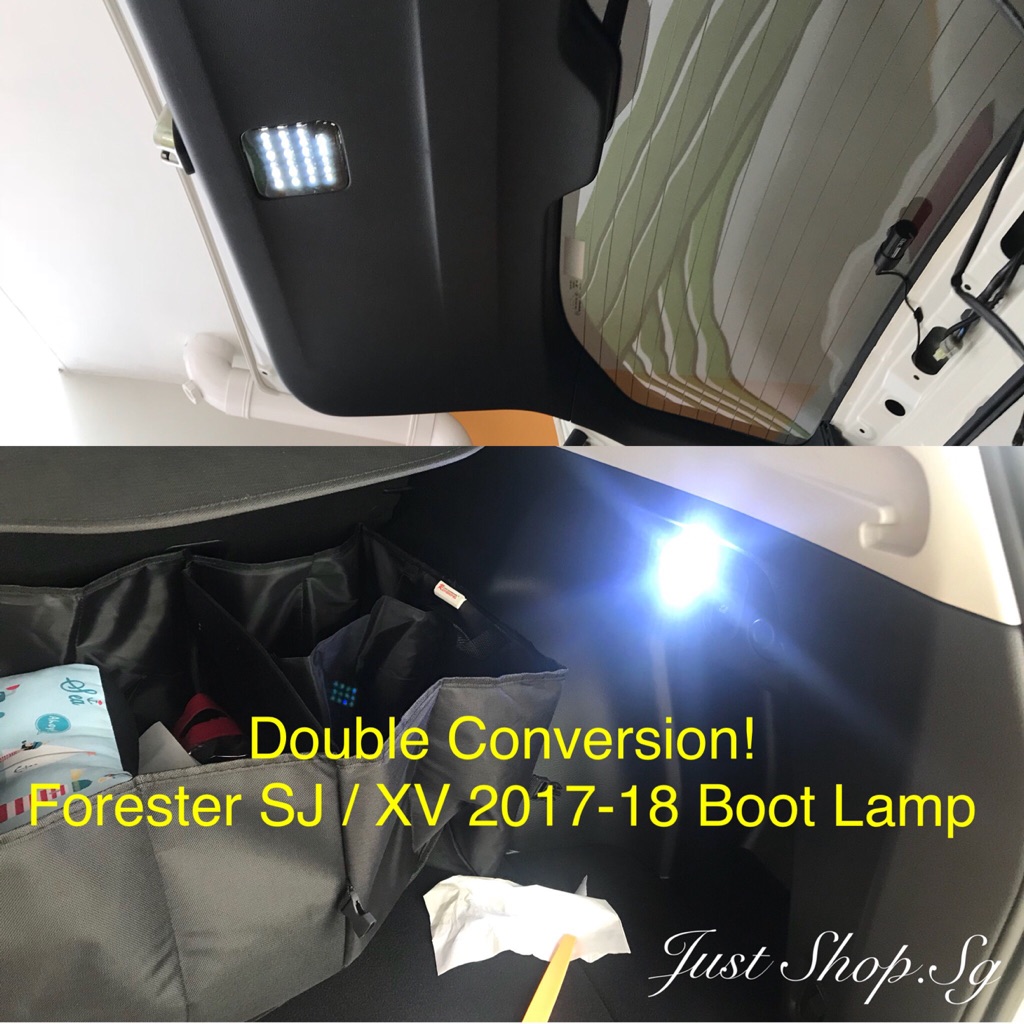 การแปลงโคมไฟบูต Subaru Forester SJ / XV