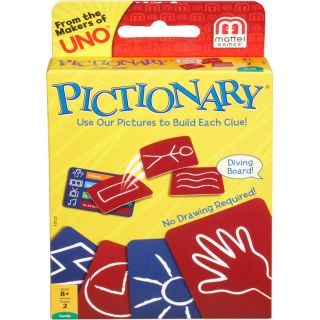 Mattel Games Pictionary Board / Card Game การ์ดเกม - From the makers of UNO