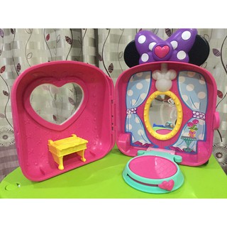 Disney Junior Minnie Mouse Bow Suitcase  Bag with Lights and Sound ของเล่นเด็กมือสอง