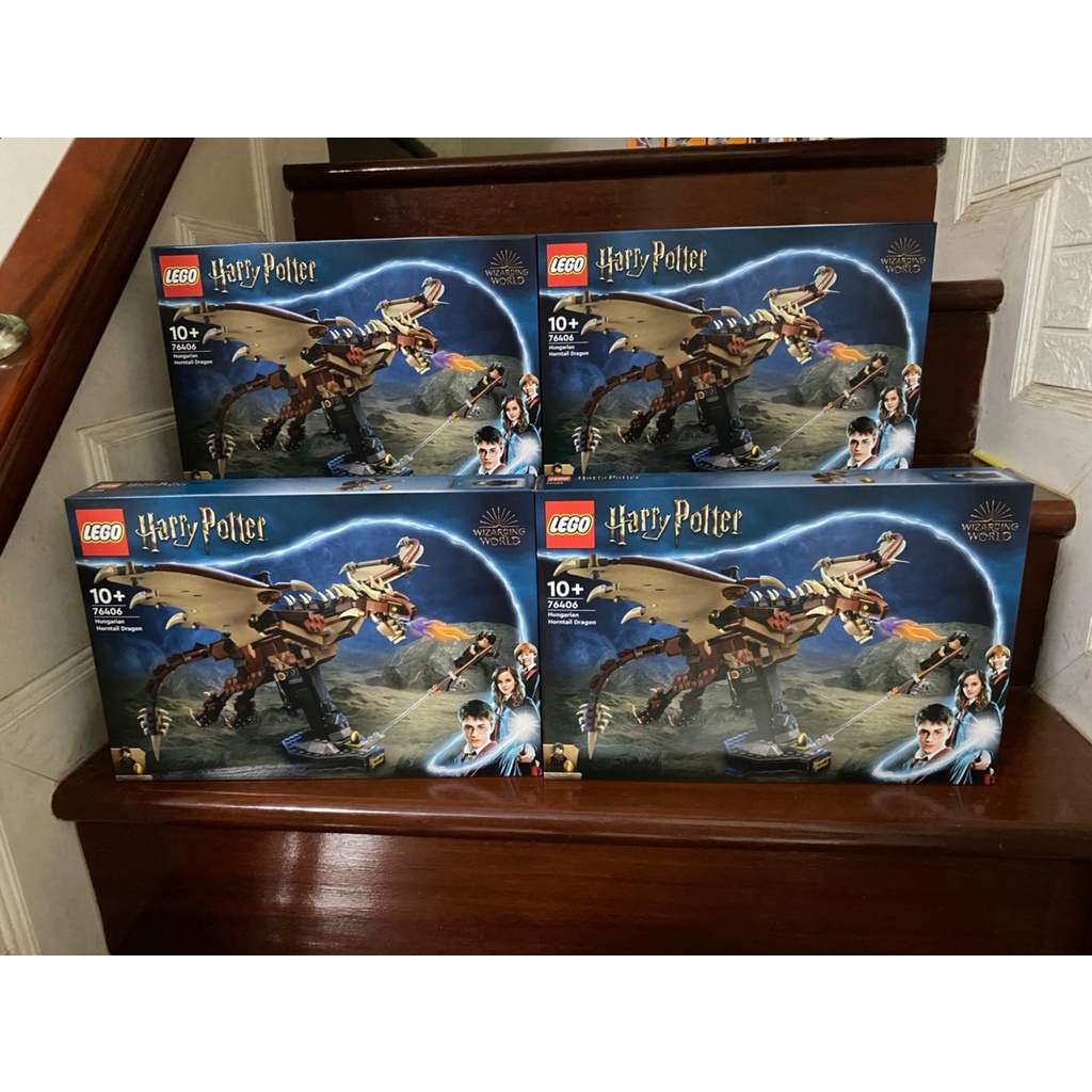 (พร้อมส่ง) Lego 76406 hungarian horntail dragon