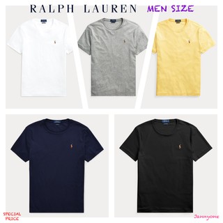 RALPH LAUREN CUSTOM SLIM FIT INTERLOCK TEE ( MEN SIZE )