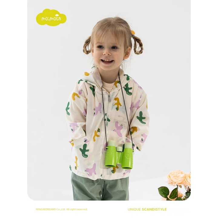 เสื้อแจ็คเก็ตแบบบาง Moicmonn พร้อมปลารัสเซียหลากสี K1M0C5
