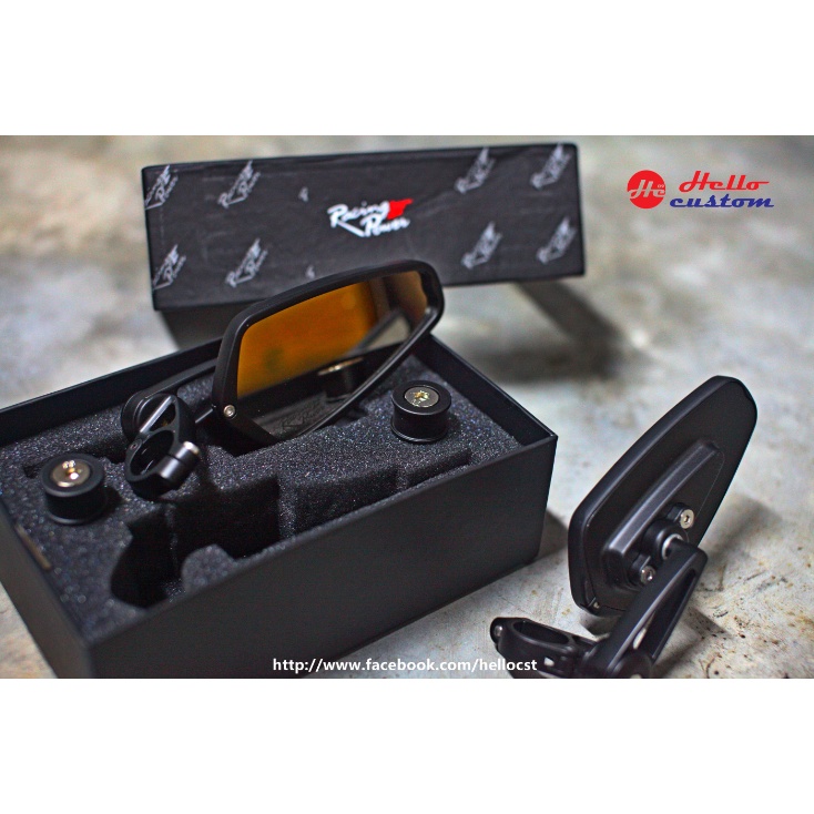 กระจกปลายแฮนด์ Racing Power ใส่ได้ทุกรุ่น ADV / NMAX / XMAX / FORZA / CLICK / LEXI / AEROX ราคา ถูกที่สุด ดีลบีเคเค แกลเลอรีภาพที่ 6