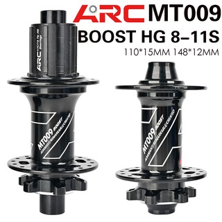 ดุมจักรยาน ARC Boost น้ำหนักเบาพิเศษ MT009 HG MS XD 32รูซีล4แบริ่ง114คลิก6สายฟ้าดิสก์เบรกMTBจักรยานhub