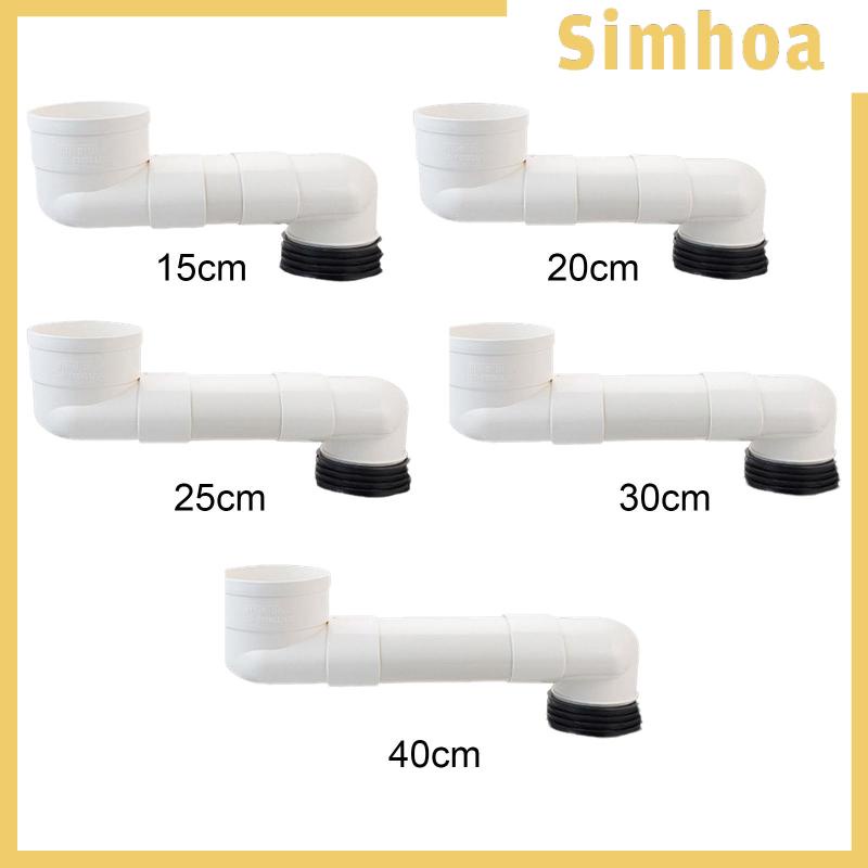 [SIMHOA] 10cm-100cm ท่อระบายน้ําหน้าแปลนชักโครก สําหรับระบบระบายน้ําประปา