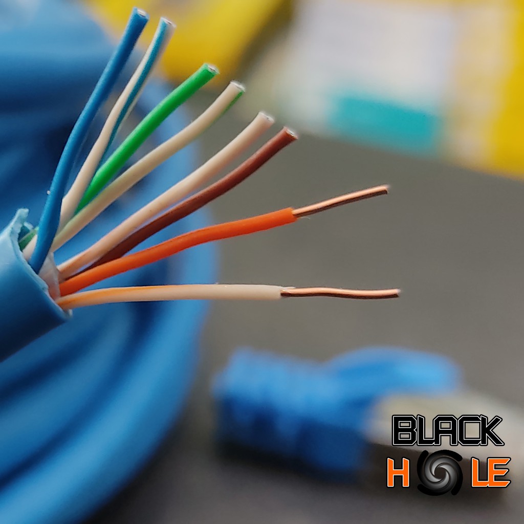 ( Cat6 )⚡สายแลน Lan Cat6 10/100/1000⚡ ? รองรับInternet ระดับกิ๊กกะบิต 1Gbps ใช้งานได้จริง วิ่งเต็มสเปก?