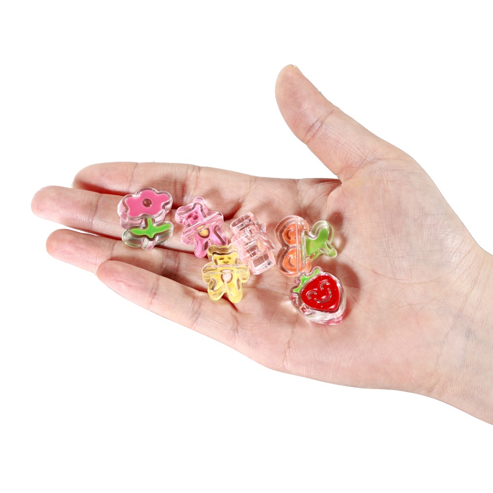 10 ชิ้นจี้ลูกปัดอะคริลิค รูปผีเสื้อน่ารัก สําหรับทําเครื่องประดับ สร้อยคอ สร้อยข้อมือ DIY จํานวน - รูปที่ 6