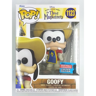 NYCC 2021 Funko Pop Disney - Goofy Musketeer : 1123 (กล่องมีตำหนินิดหน่อย) แบบที่ 2