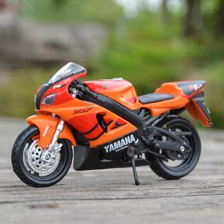 Maisto 1:18 Yamaha YZF-R7 รถหล่อแบบคงที่โมเดลรถจักรยานยนต์ของเล่นงานอดิเรกของสะสม