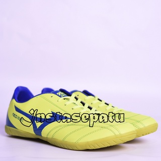 Mizuno Neoshin รองเท้าฟุตซอล สีเขียว สีฟ้า