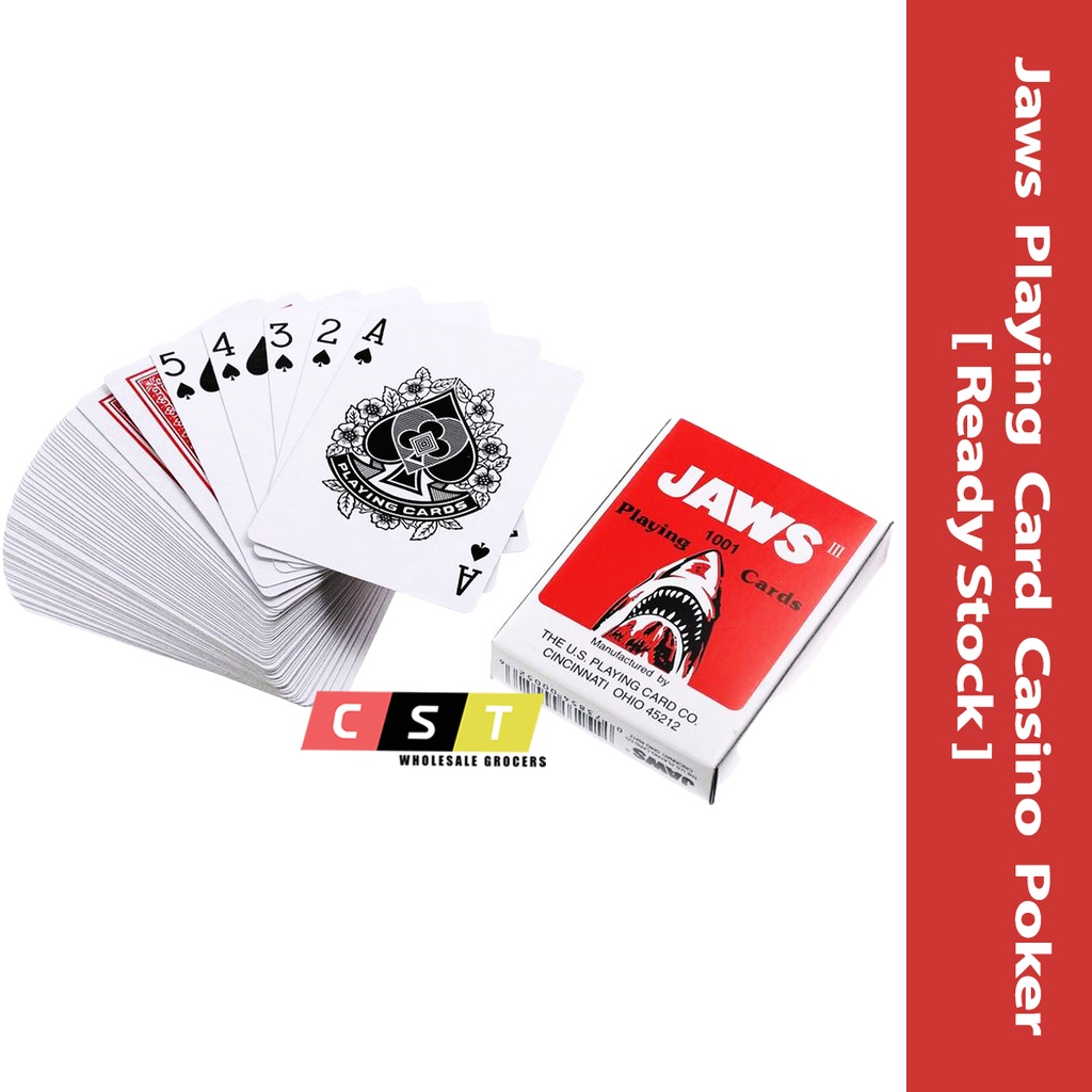Jaws Playing Card Casino Poker