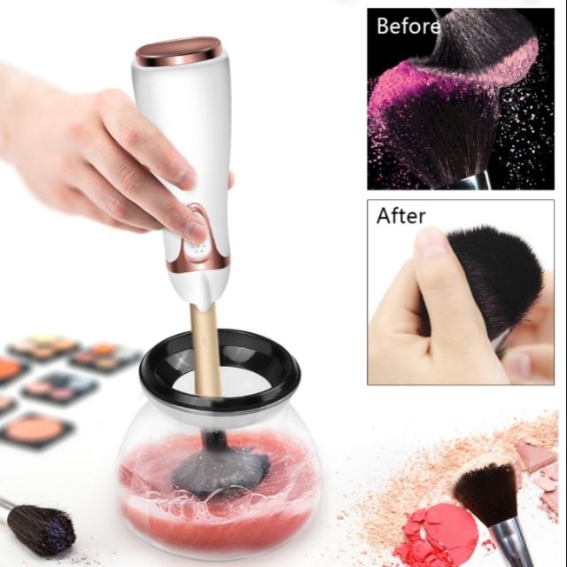 Makeup brush cleaner