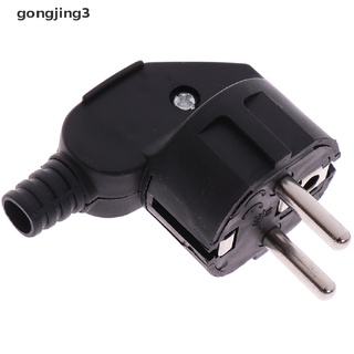 Gongjing3 Eu อะแดปเตอร์ซ็อกเก็ตเชื่อมต่อไฟฟ้า 16A 250V ถอดออกได้