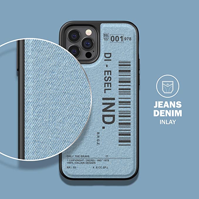 DIESEL MOULDED CASE DENIM FOR IPHONE 12 MINI  | 12-12 PRO