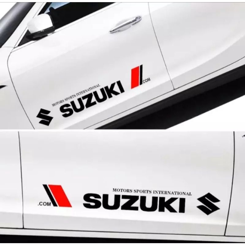 สติ๊กเกอร์ตัดรถยนต์พร้อม zusuki เขียน motif