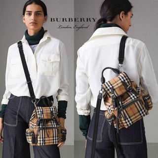 BURBERRY FRAGRANCES VINTAGE 2WAYS RUCKSACK BACKPACK VIP GIFT WITH PURCHASE (GWP)แท้​💯