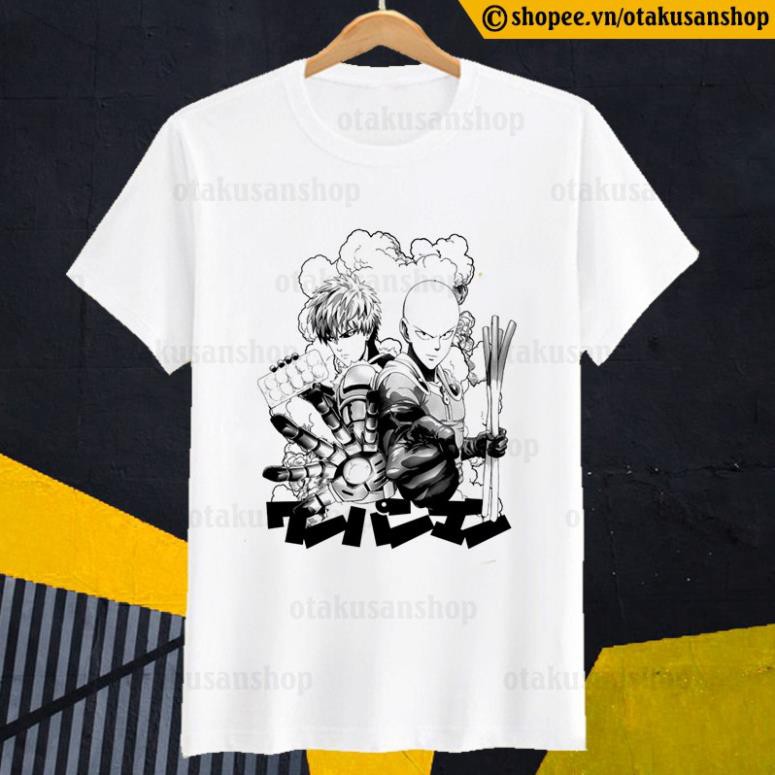 เสื้อยืด One Punch Man ไซตามะ & Genos