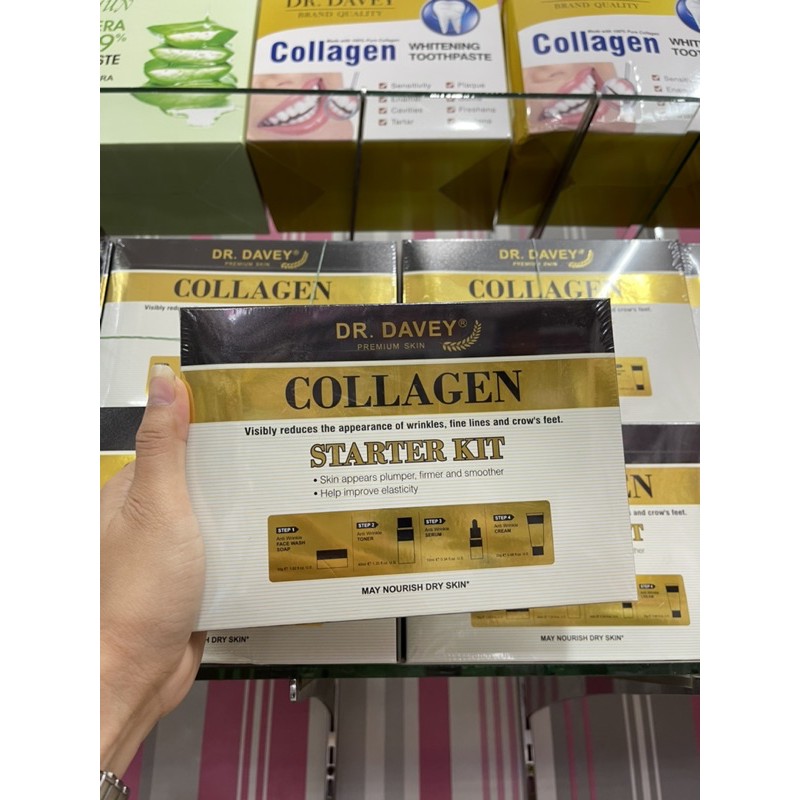 Dr. Davey Collagen Starter Kit 4ชิ้น