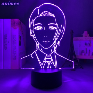 โคมไฟกลางคืน Led รูปมังงะ Furuta Tokyo Ghoul 3d สําหรับตกแต่งห้องนอนเด็ก