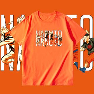 เสื้อยืด ins naruto ลําลองสําหรับผู้ชายแขนสั้นคอกลมพิมพ์ลาย penn uchiha