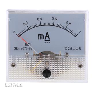 ranges 0-1 ma to 0-20 a dc อุปกรณ์แอมมิเตอร์อะนาล็อก amp meter 16 แบบให้เลือก