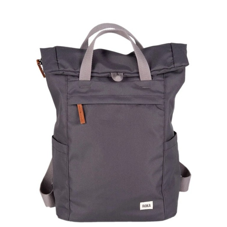 ROKA กระเป๋าเป้สะพายหลัง รุ่น FINCHLEY A สี SUSTAINABLE CARBON