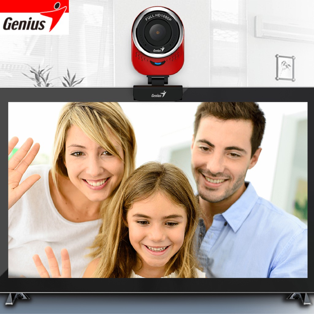 📷กล้อง Webcam GENIUS QCam 6000 Full HD 1080 📷 Digital Mic Built in 🎤