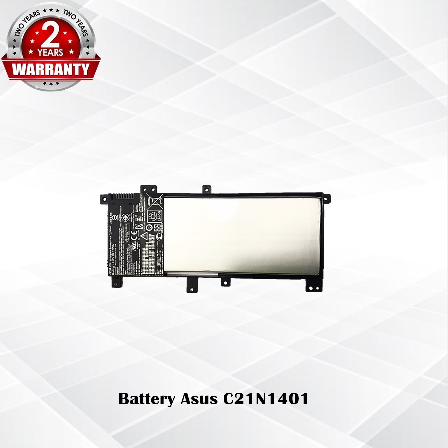 Battery Asus C21N1401 / แบตเตอรี่โน๊คบุ๊ค รุ่น K455 K455L X455 X455L แบตเตอรี่โน๊ตบุ๊ค/โน๊ตบุ๊ค/แบตเตอรี่