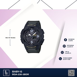 นาฬิกาข้อมือ Casio รุ่น  BGA-230-3BDR  Baby-G  - ประกัน CMG 1 ปี