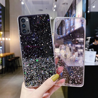 Oppo A16 Find X3 Pro R9 R9S Plus OPPO R11 R11S Plus กลิตเตอร์ ซิลิโคน แวววาว เลื่อม ใส เคสโทรศัพท์ นิ่ม ด้านหลัง