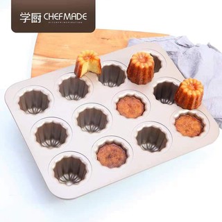 L100 ถาดอบคานาเล่ Chefmade พิมพ์อบคานาเล่