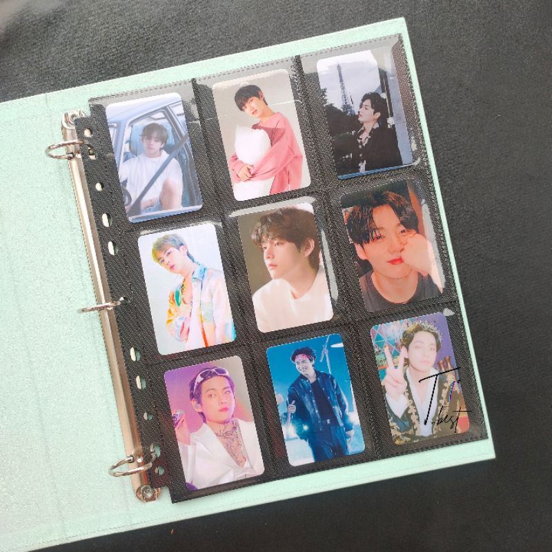 PREMIUM Sleeve 18p ด้านหน้าและด้านหลัง A4 card holder photocard holder id card holder [TheBestOne]