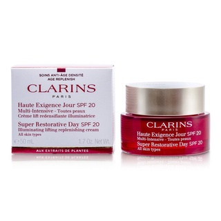 CLARINS - ครีมบำรุงกลางวัน Super Restorative SPF 20 - 50ml/1.7oz