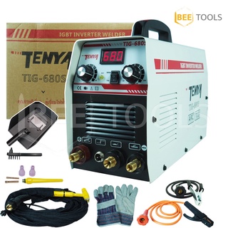 TENYA ตู้เชื่อมไฟฟ้า เครื่องเชื่อม 2 ระบบ รุ่น TIG-680(เชื่อมไฟฟ้าและเชื่อมอาร์กอน) ตู้เชื่อมทิก(TIG)