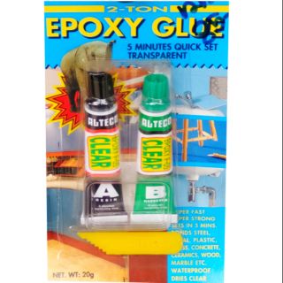 กาว กาวแบบผสม A-B    2- TON EPOXY GLUE (เล็ก)