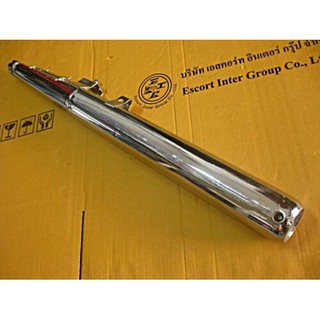 YAMAHA YL2 EXHAUST MUFFLER PIPE (1 PCS.) "NEW" "VINTAGE" // ท่อไอเสีย ท่อวินเทจ สินค้าคุณภาพดี