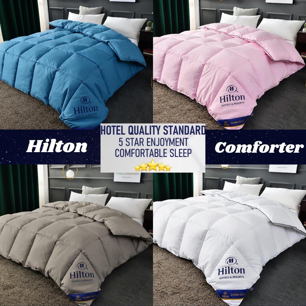 Hilton Premium Hotel Quality Microfiber Towels ผ้าห่ม (OEM)