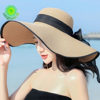Korean style straw hat beach hat photo props sunscreen