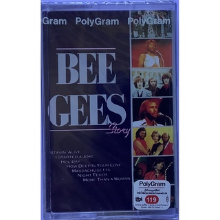 Cassette Tape เทปคาสเซ็ตเพลง Bee Gees อัลบั้ม Story รวม 20 เพลงฮิต ลิขสิทธิ์ ซีล