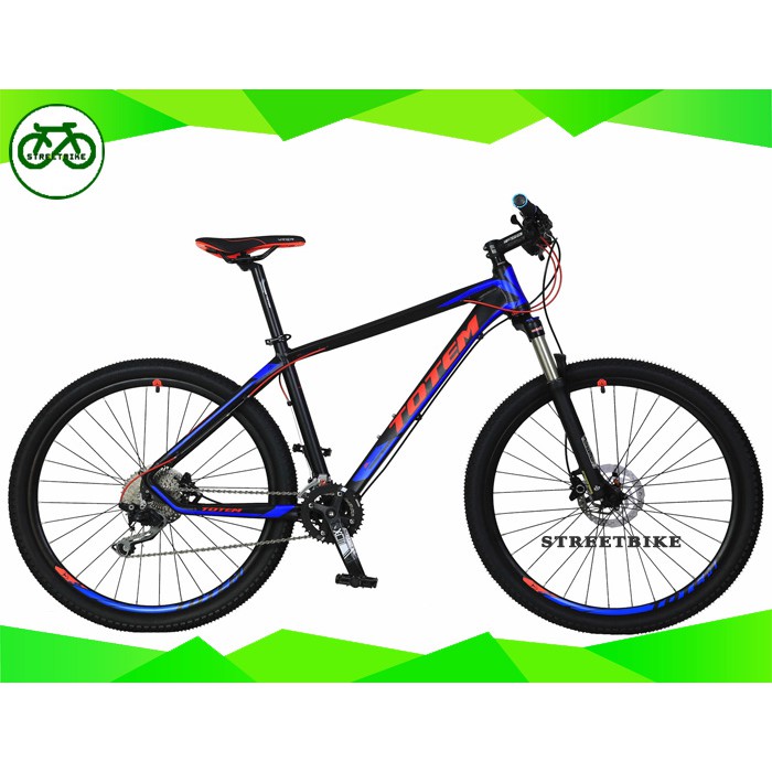 💯🚲💥ลดกระหน่ำ💥📢 จักรยานเสือภูเขา 27.5" TOTEM Kopacz size 17" black red