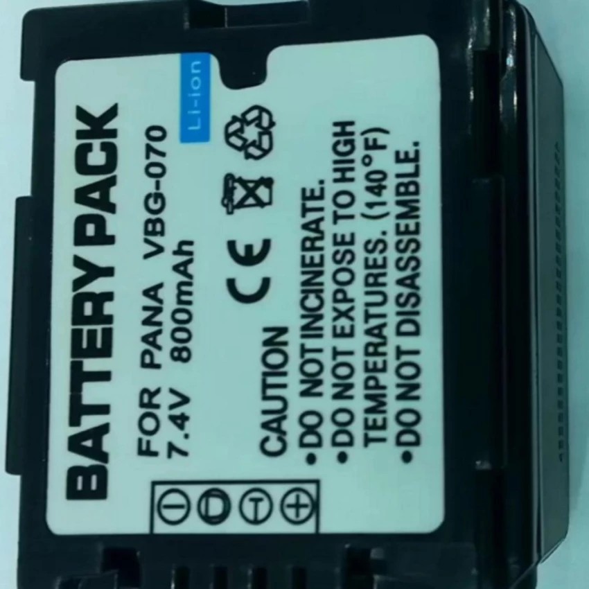 PANASONIC Digital Camcorder Battery VBG070 (Black)  #149