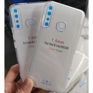 Compatible For Tecno POVA 5 4 Pro Spark 10 Pro Spark GO 2023 POVA 2 NEO POP 5 4 LTE Spark 8C 7T 7 Pro 6 Go Camon 18P 17P เคสโทรศัพท์มือถือ Tpu แบบใสสําหรับ Slim 1 . 5 มม .