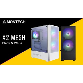 ❗สินค้าใหม่❗ เคสคอมพิวเตอร์ Montech X2 MESH (Black)(White)💥 ประกัน 1 ปี💥