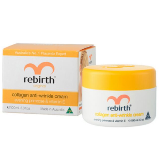 Rebirth Collagen anti-wrinkle cream คอลลาเจน ลดริ้วรอย ขนาด 100ml.