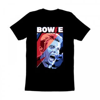 เสื้อยืดวินเทจGildan เสื้อยืด พิมพ์ลาย Bowie Distro สําหรับผู้ชาย ผู้หญิง 2S-5XL