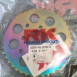เกียร์หลัง RK Rainbow 415 428 39 - 45 smash shogun satria fu เก่า satria r 2 จังหวะ kaze w175 นักกีฬ